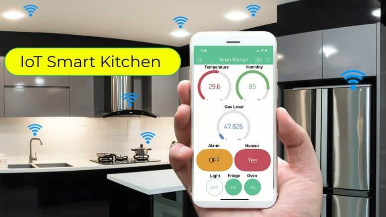 IoT Based on Smart Kitchen Automation & Monitoring with ESP8266