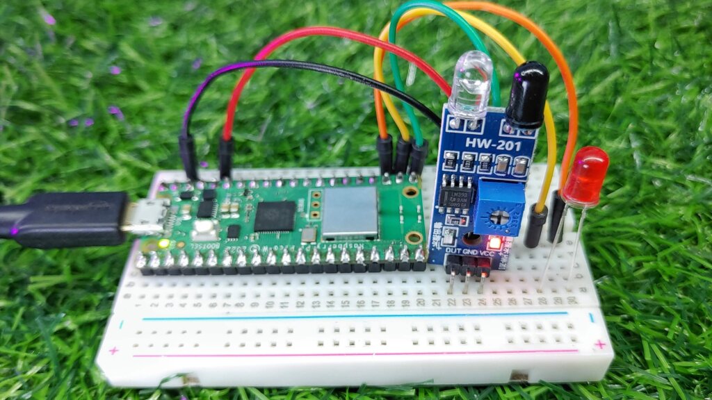 How To Use IR Sensor With Raspberry Pi Pico Using Micropython