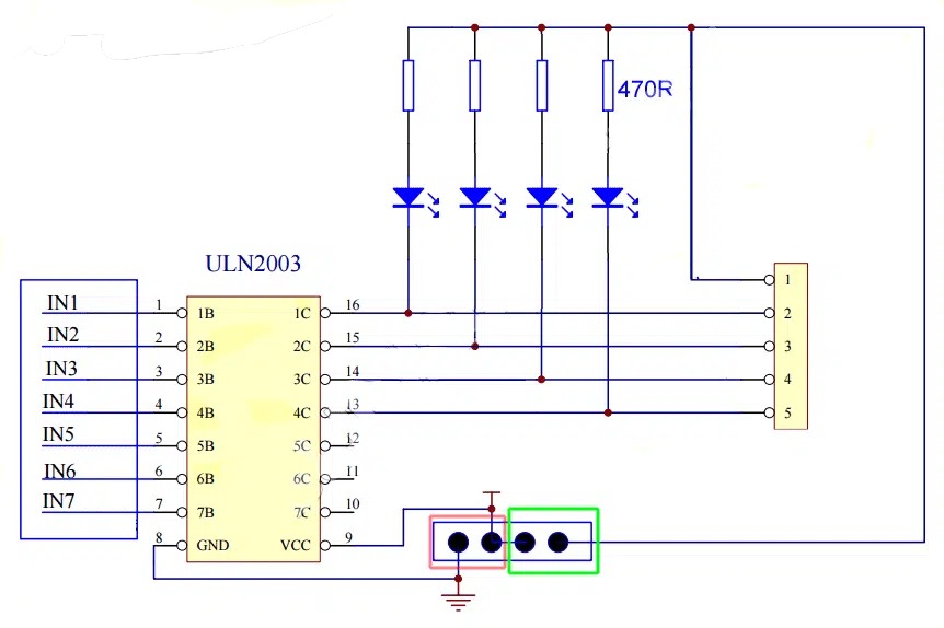 28BYJ-48 Stepper Motor controller