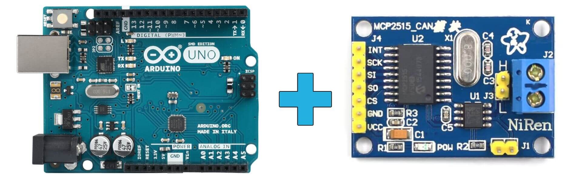 MCP2515 Module work with Arduino