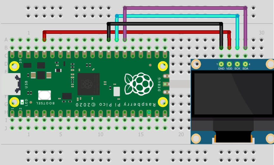 How To Use I2c Communication On Raspberry Pi Pico Diy Projects Lab 7090
