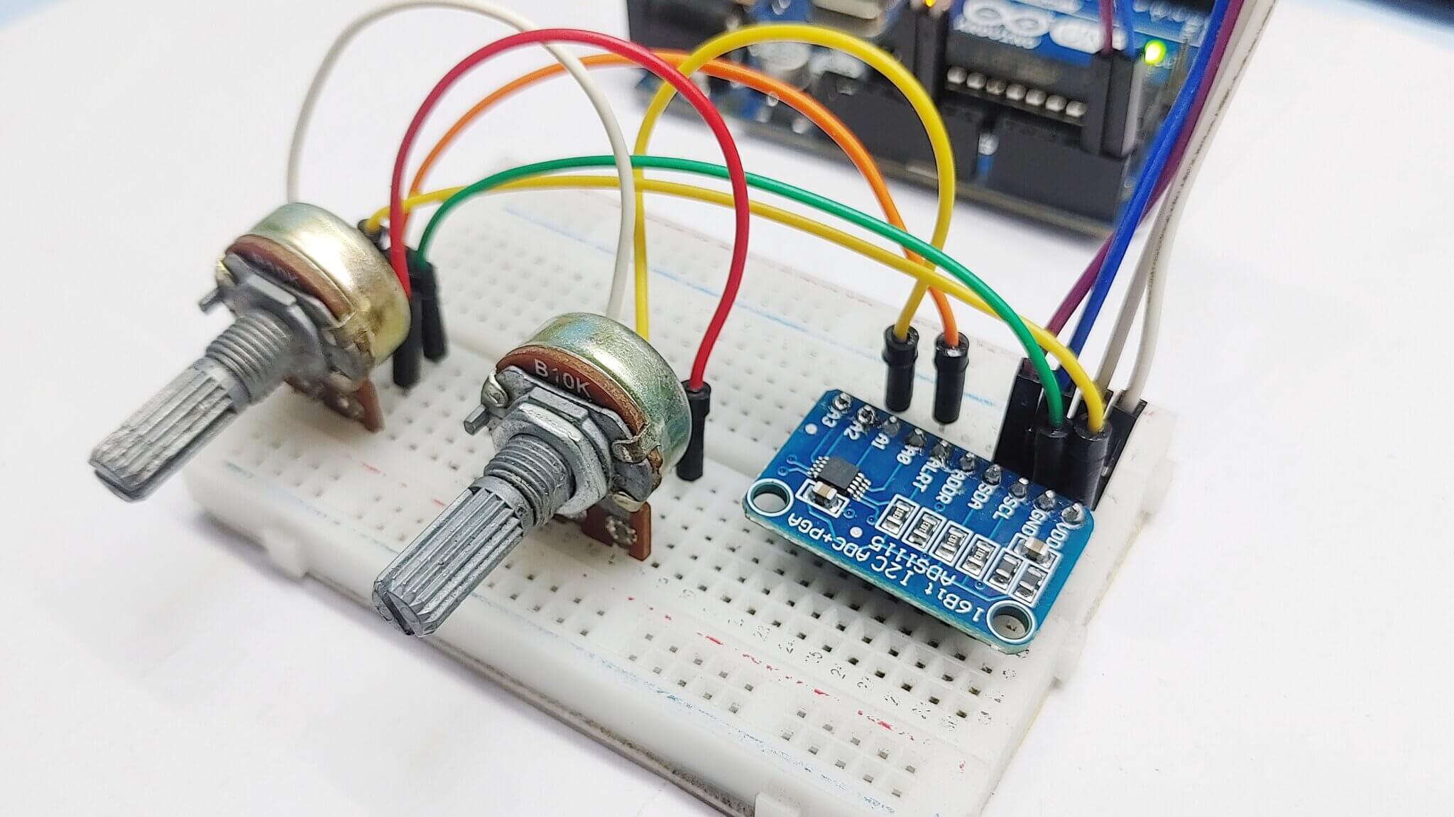 How To Interface ADS1115 16-Bit ADC With Arduino