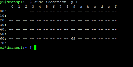 Raspberry pi i2c communication