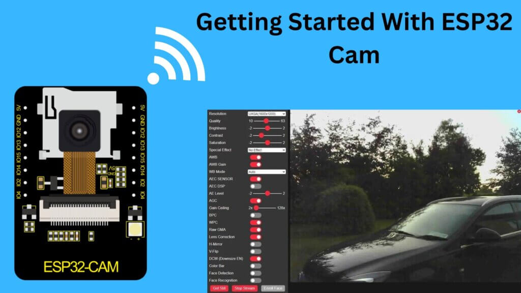 Getting Started With ESP32 CAm
