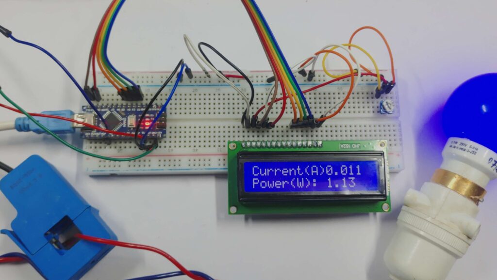 Measuring AC Current with SCT-013 And Arduino