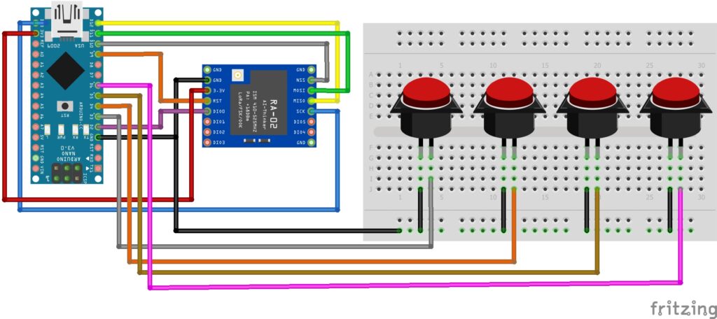 LoRa Arduino Home Automantion