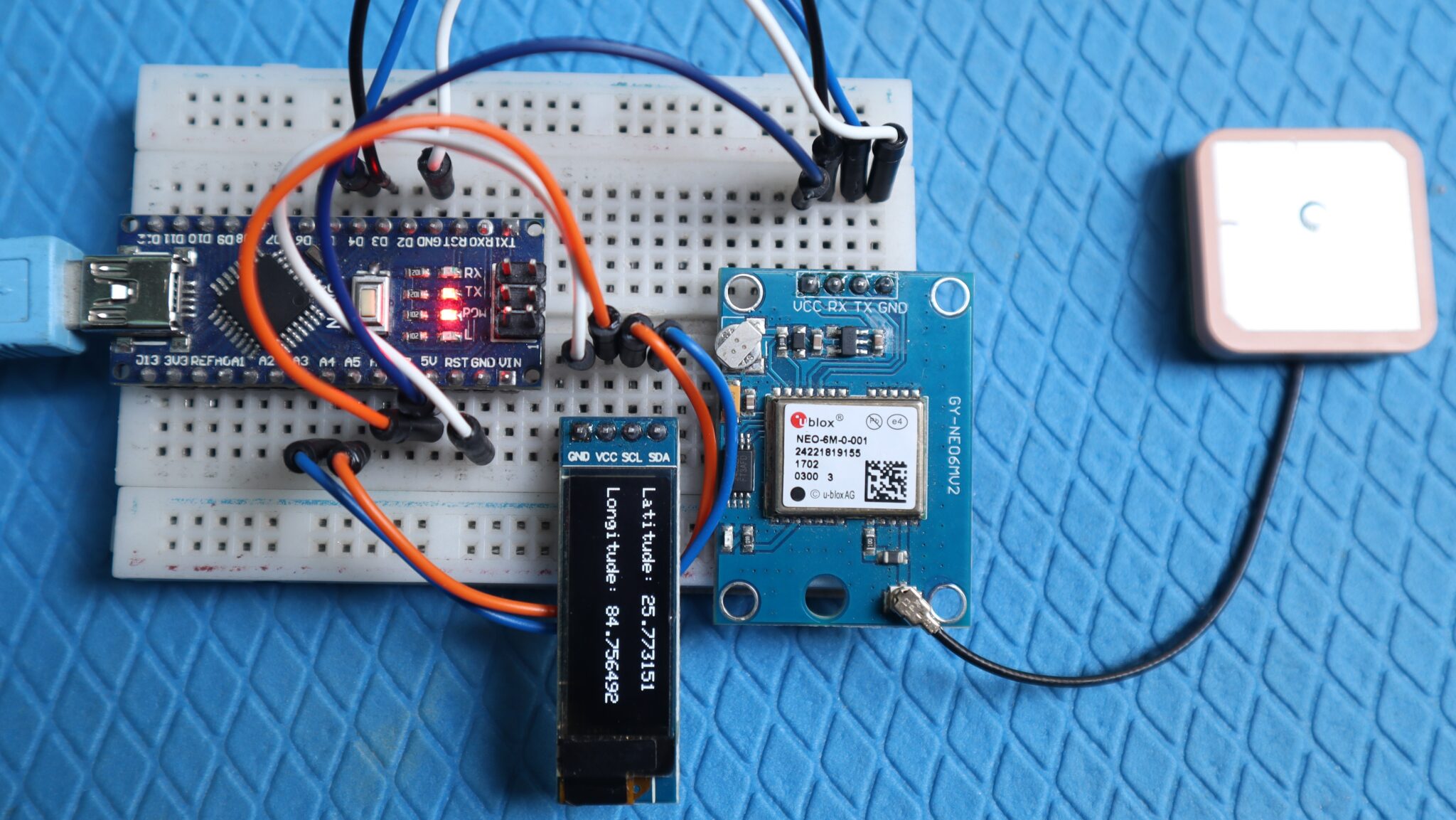 How To Use Neo 6m Gps Module With Arduino Examples Code 9946