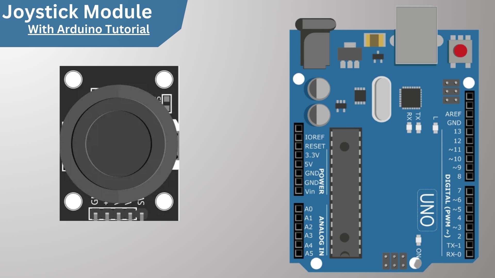 Analog Joystick with Arduino