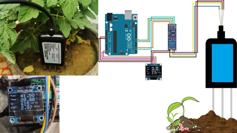 Interfacing TDR Soil Sensor With Arduino