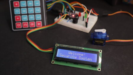 Kaypad arduino Based Door Lock